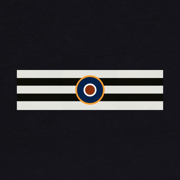 D-Day Stripes with RAF Roundel (Horizontal) by rgrayling